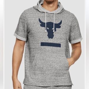 Under Armour Project Rock Terry Short Sleeve Hoodie